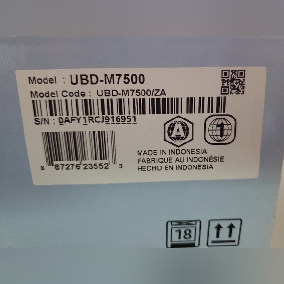 Samsung Ultra HD Blu-ray Player, m#M7500, not used - Picture 6 of 16